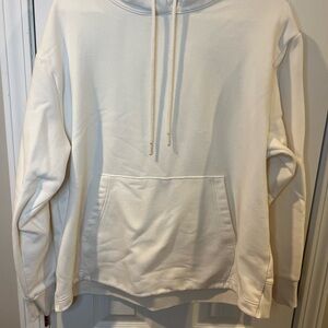 Athleta Cream Hoodie